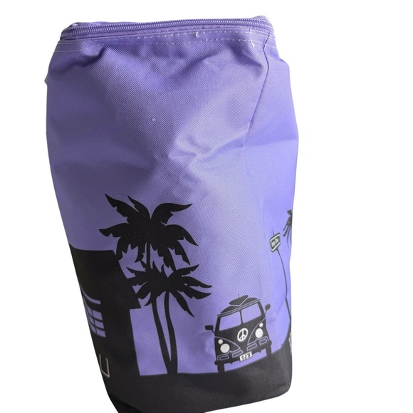 Trader Joe's Purple Large Insulated Limited Edition Tote Bag - Picture 8 of 14